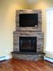 Stone Fireplace